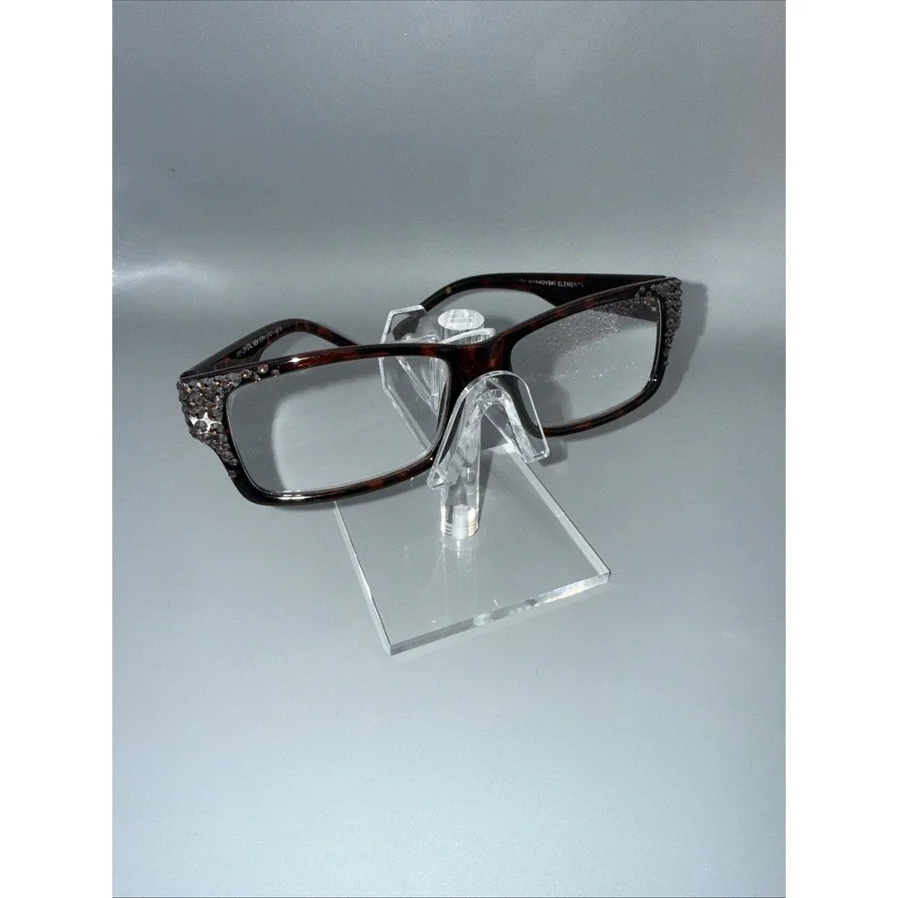 Swarovski Jimmy Crystal New York +2.00 Tortoise Eyeglasses Frame Eyewear Readers
